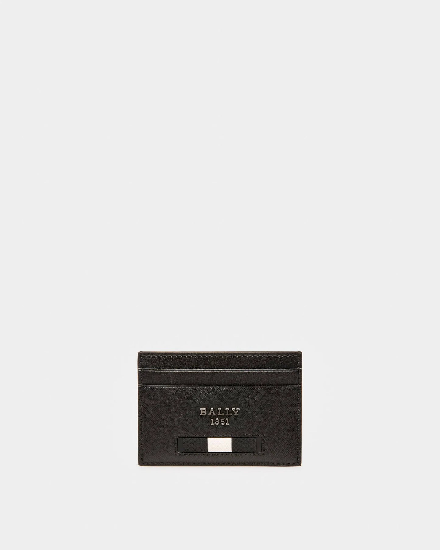 Bhar Leather Card Holder In Black