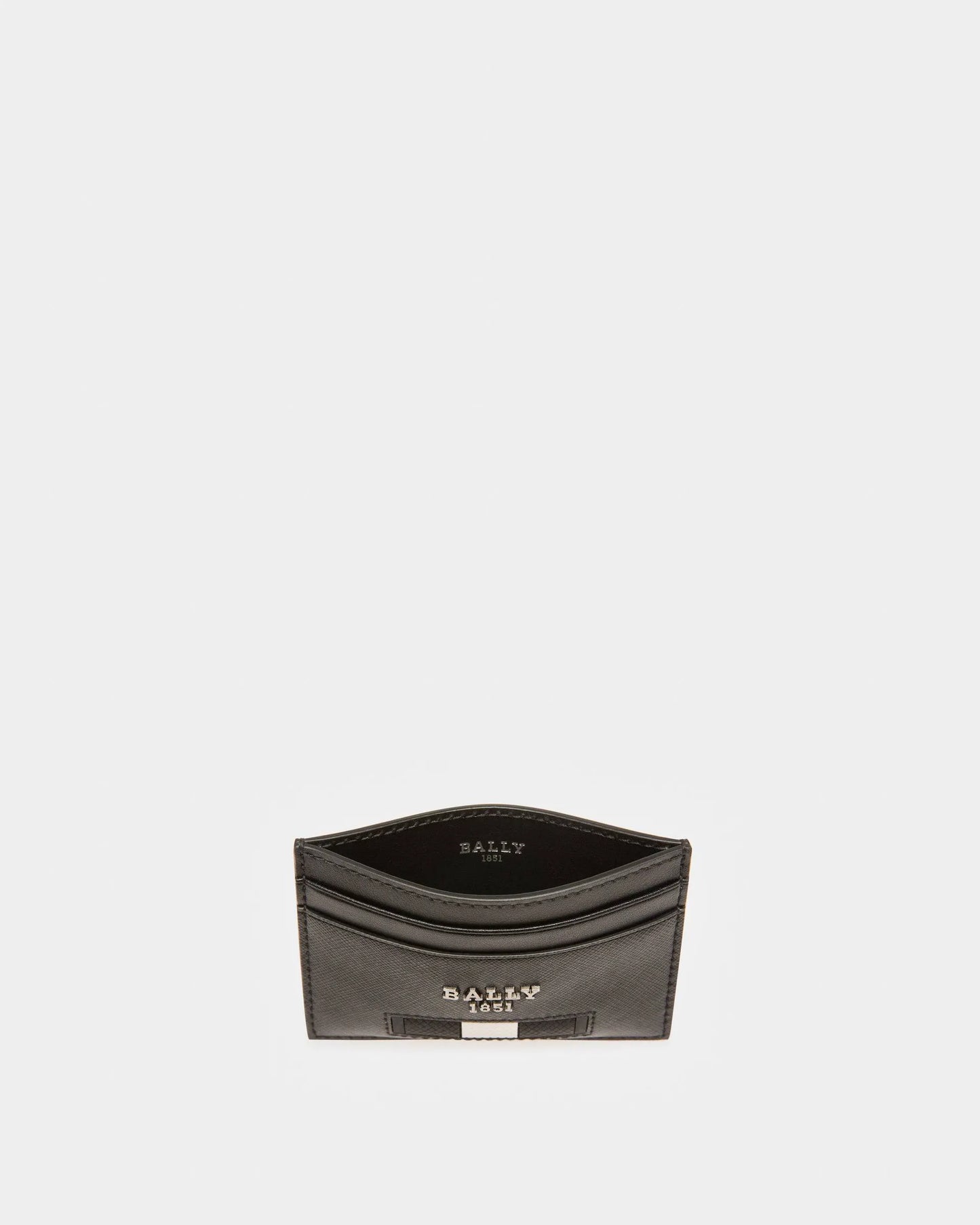 Bhar Leather Card Holder In Black