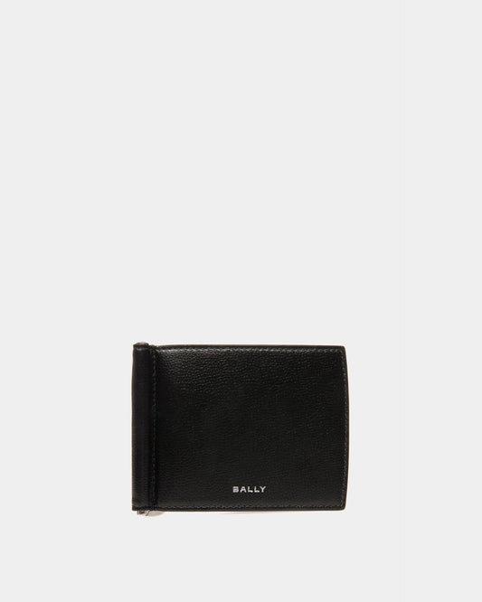 Banque Wallet In Black Leather